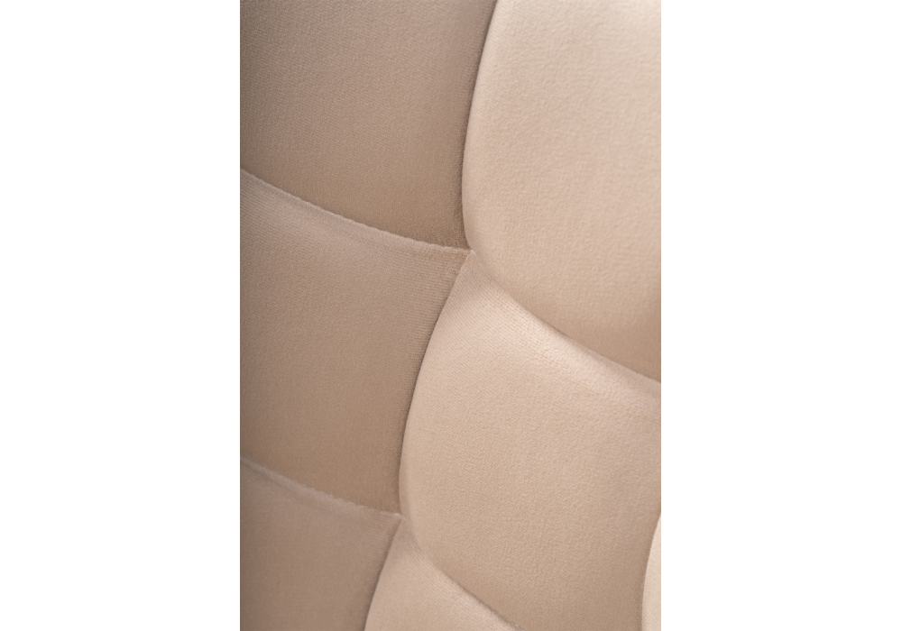 фото стул woodville челси крутящийся велюр бежевый / черный 520596 | 220svet.ru