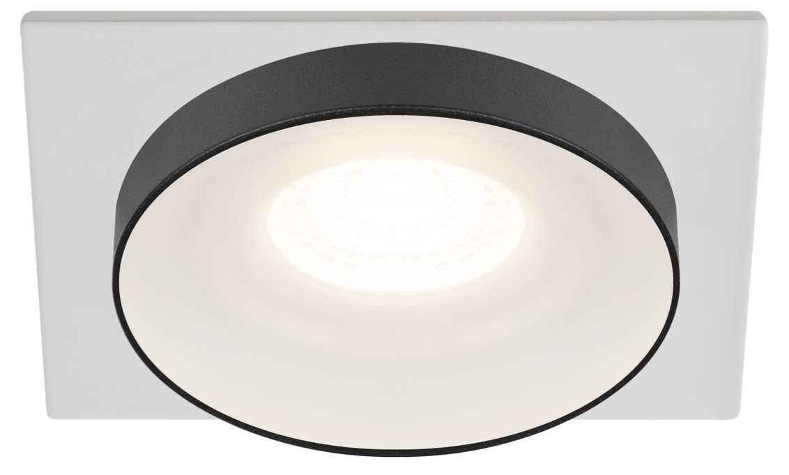 фото светильник встраиваемый декоративный эра dk96 wh под лампу mr16 gu5.3 белый б0055593 | 220svet.ru