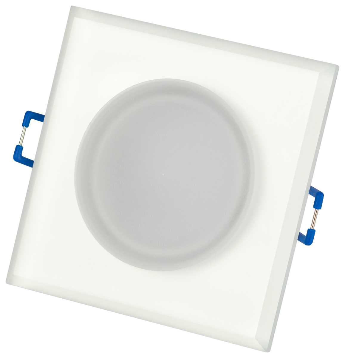 фото светильник встраиваемый декоративный эра dk104 wh под лампу mr16 gu5.3 белый б0058391 | 220svet.ru