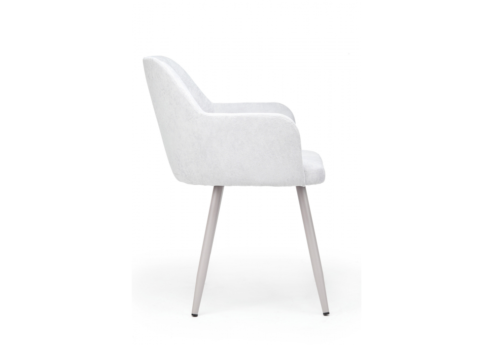 фото стул на металлокаркасе woodville инфини светло-серый (ocean 021) / серый 631778 | 220svet.ru