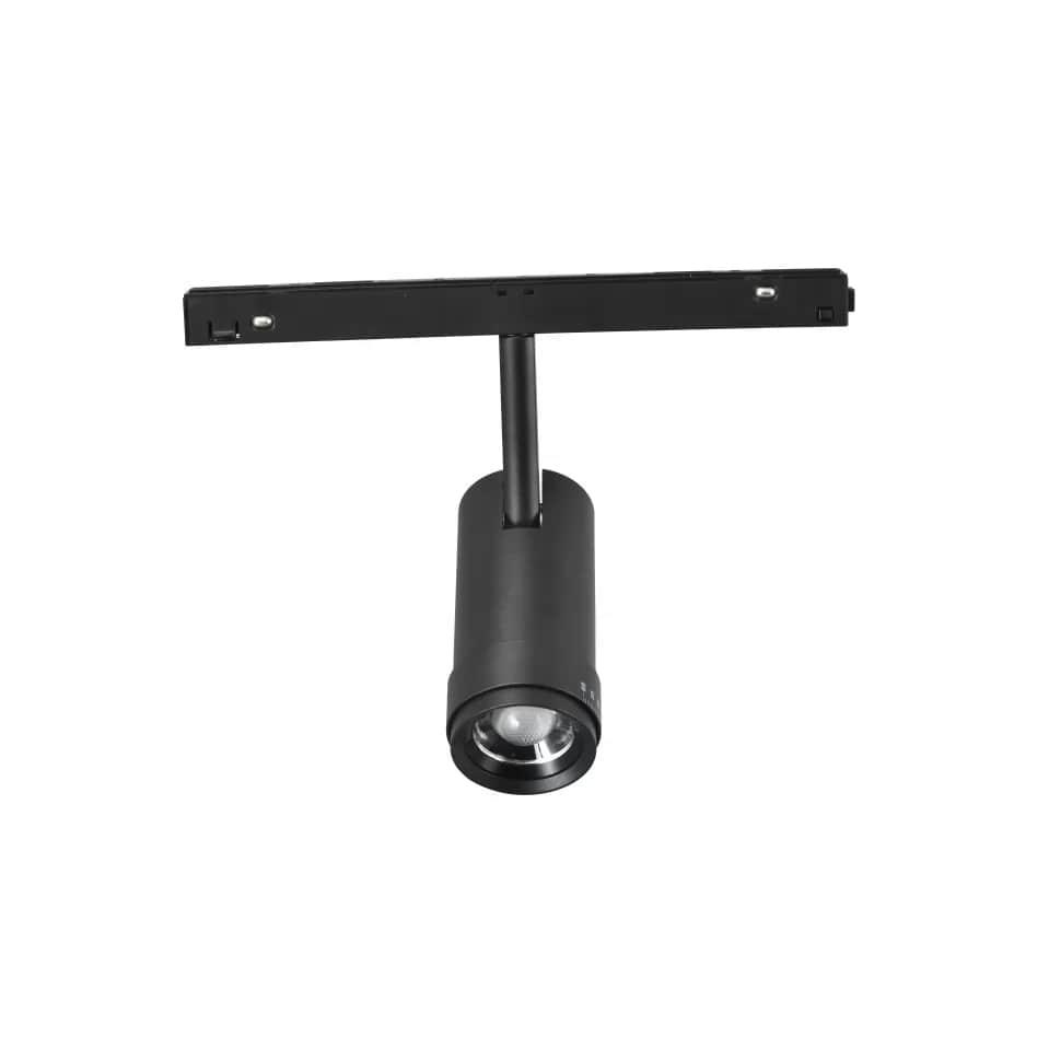 фото трековый магнитный светодиодный светильник iledex technical vision zoom 4822-020-d47-10w-10/60dg-4000k-bk | 220svet.ru