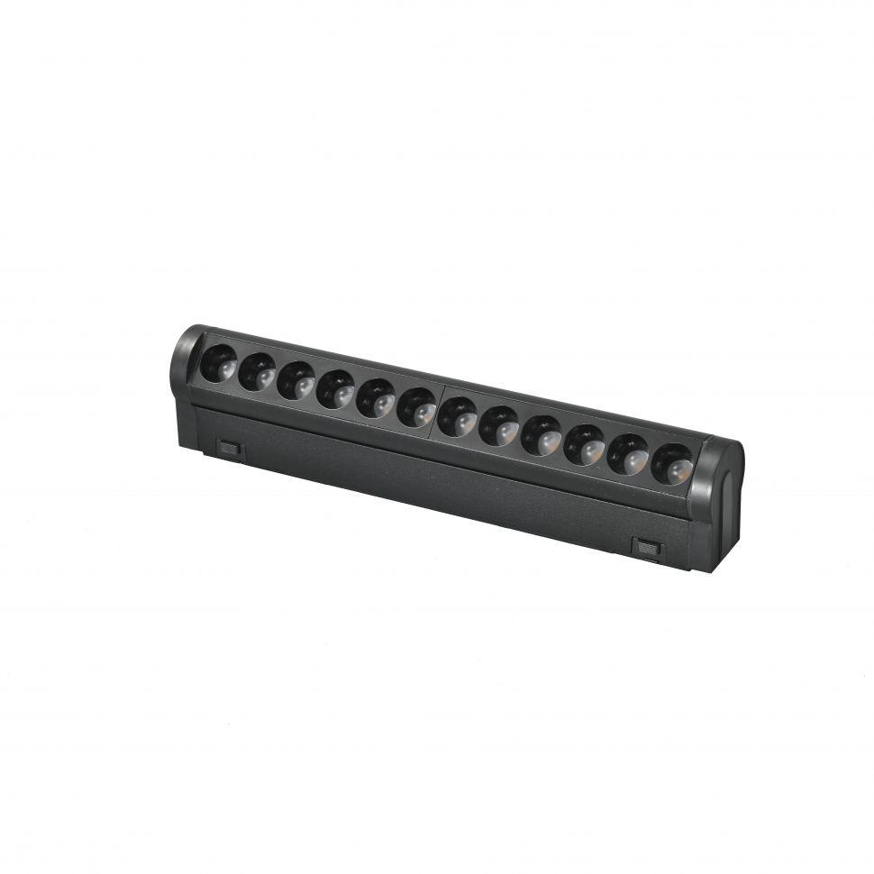 фото трековый магнитный светодиодный светильник iledex technical vision 4825-041-l209-12w-36dg-4000k-bk | 220svet.ru