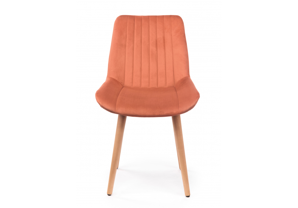 фото стул деревянный woodville седа терракотовый (zd 432) / светлое дерево np 632425 | 220svet.ru