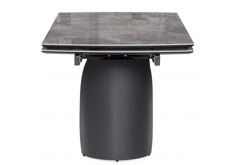 фото керамический стол раздвижной woodville готланд 180(240)х90х79 baolai / черный 588028 | 220svet.ru