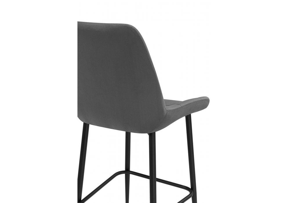 фото барный стул woodville челси темно-серый (zd 995) / черный np 632549 | 220svet.ru
