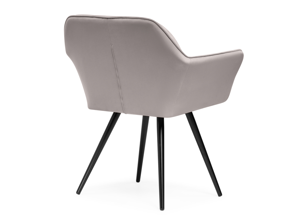 фото кресло крутящееся woodville ямес серый / черный глянец 566490 | 220svet.ru