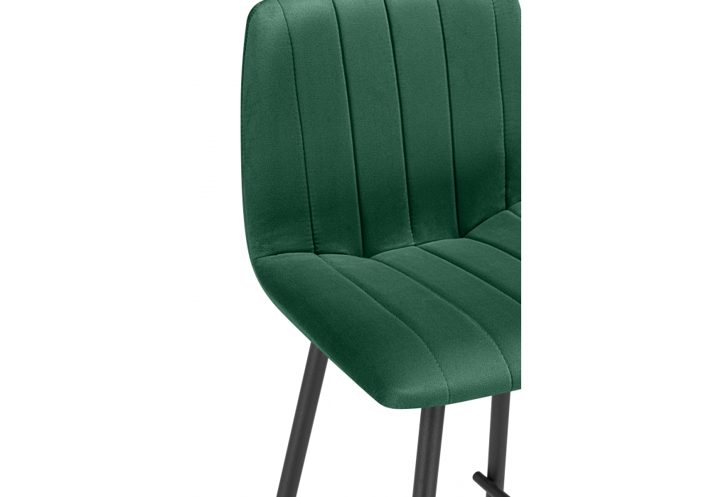 фото барный стул woodville дани мини зеленый  / черный 632322 | 220svet.ru