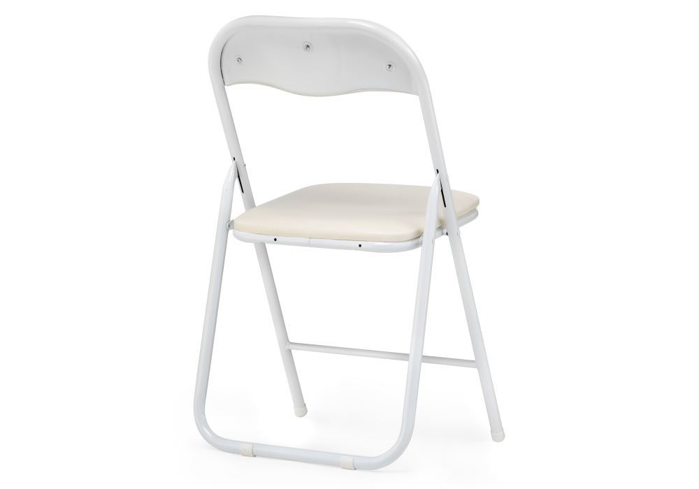 фото стул woodville fold 1 складной beige / white 15479 | 220svet.ru