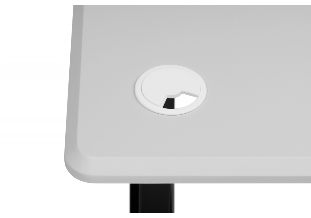 фото компьютерный стол с подъемным механизмом woodville маркос 120х75 тауп / черный 614599 | 220svet.ru