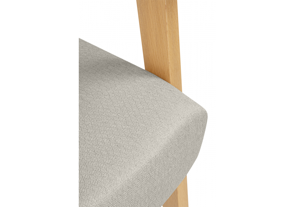 фото стул деревянный woodville невада 2 натуральное дерево / ткань 135 664666 | 220svet.ru