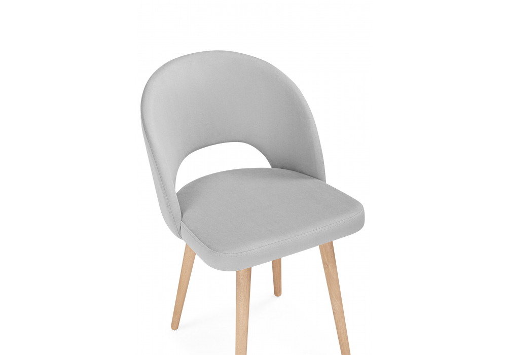 фото стул деревянный woodville курбис 360 светло-серый (zd 960) / светлое дерево 642909 | 220svet.ru