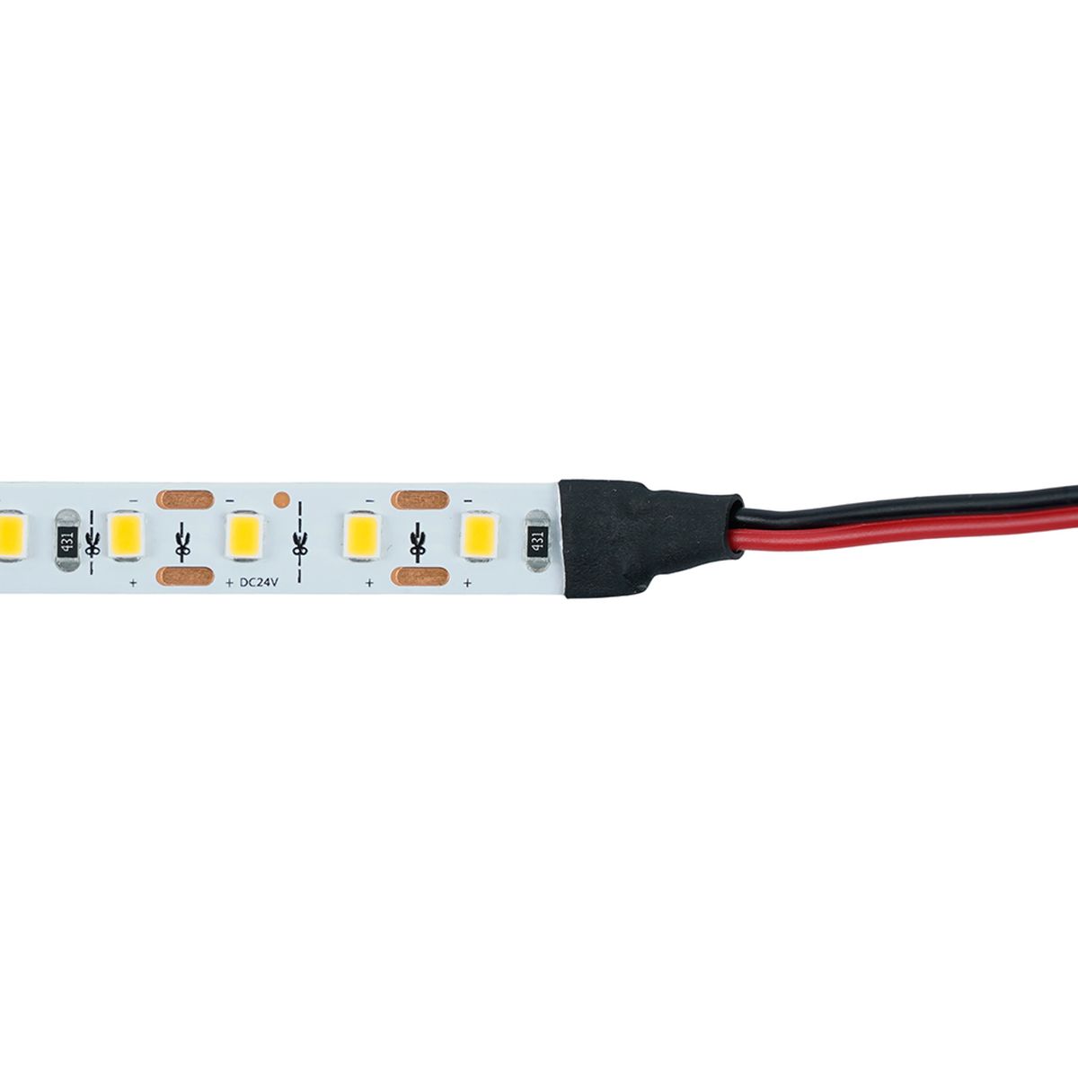 фото светодиодная лента feron 11w/m 120led/m 2835smd 6500к 5m свободный рез ls506 53059 | 220svet.ru