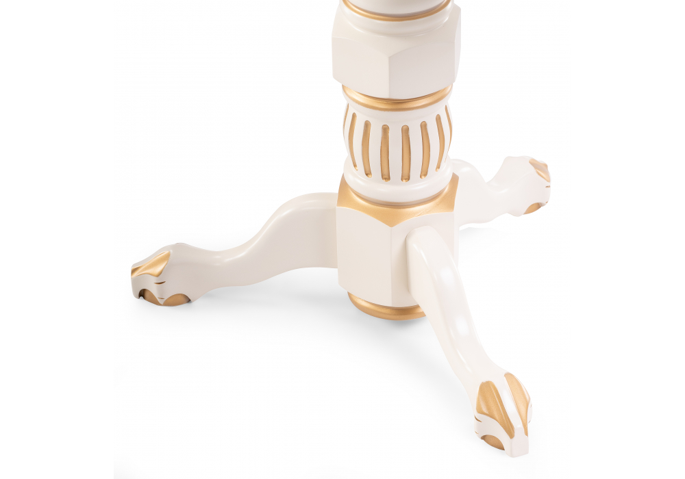 фото журнальный стол woodville бернард крем золотая патина 615220 | 220svet.ru