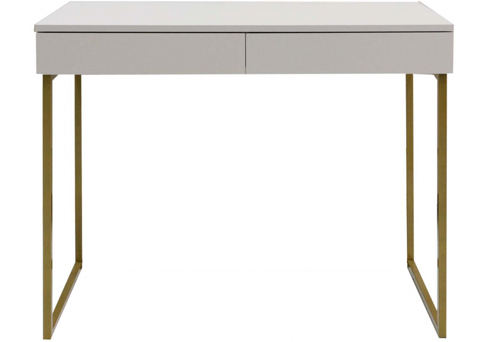 фото письменный стол woodville аделина-4 кашемир / золотой 619416 | 220svet.ru