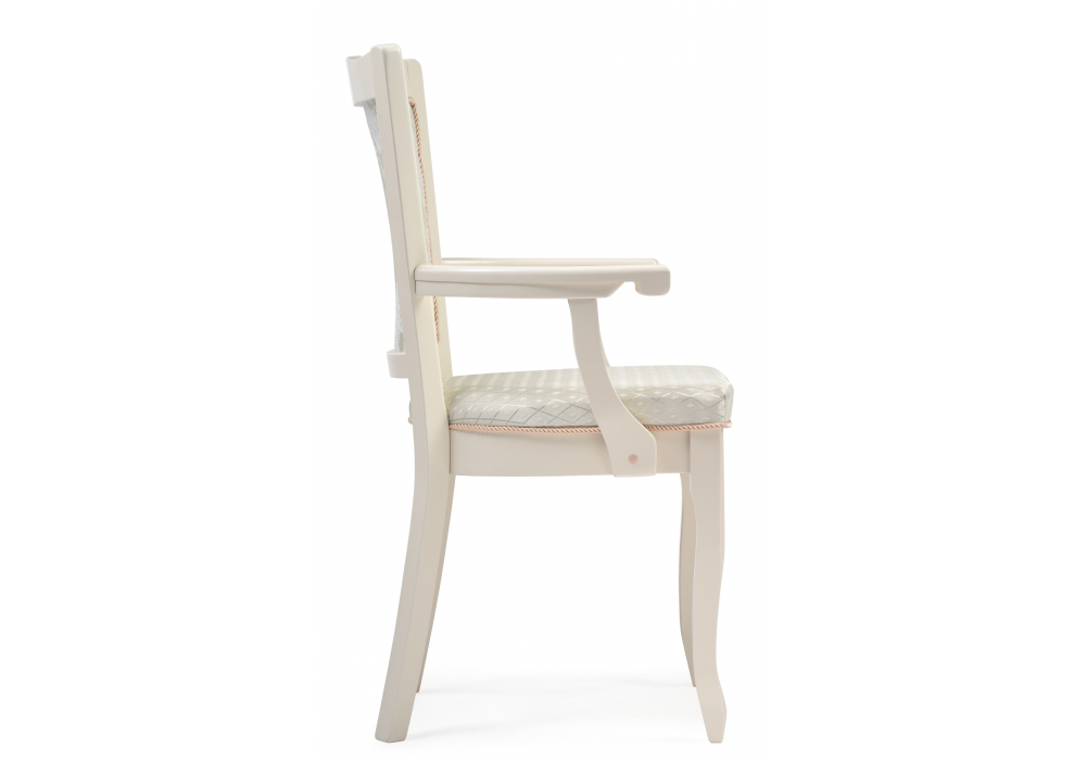 фото стул деревянный woodville холгри ткань soprano pearl / ромб / бежевый 615251 | 220svet.ru