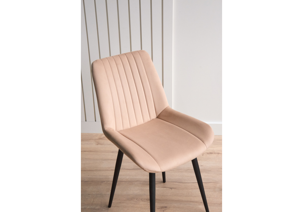 фото стул вращающийся на металлокаркасе woodville седа 360 бежевый (zd 210) / черный np 632398 | 220svet.ru