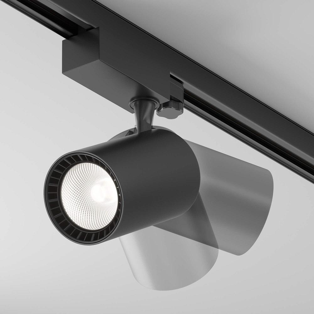 фото трековый светильник maytoni technical vuoro tr029-3-20w4k-s-b | 220svet.ru
