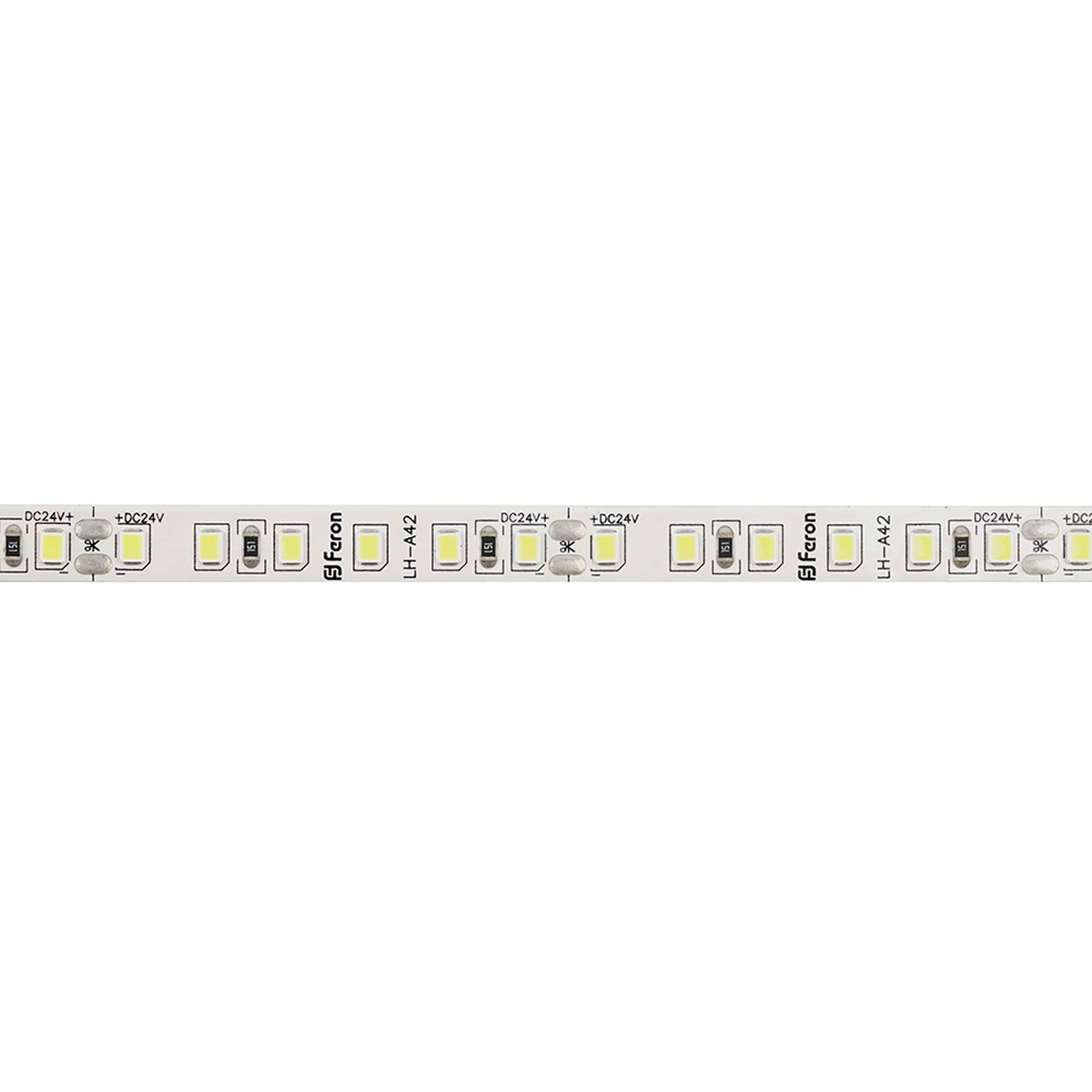 фото светодиодная лента feron 11w/m 120led/m 2835smd 3000к 30m ls501 53086 | 220svet.ru