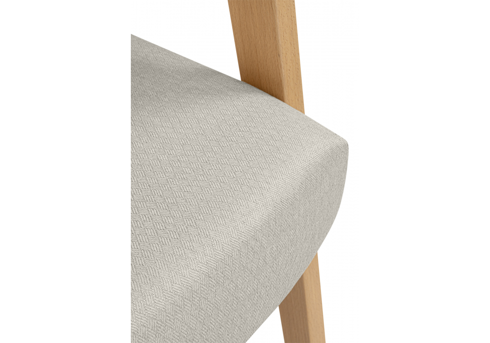 фото стул деревянный woodville невада 1 натуральное дерево / ткань 135 664665 | 220svet.ru