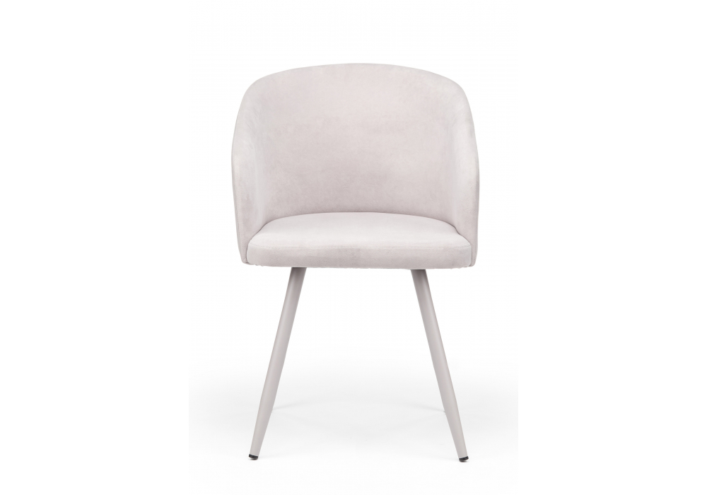 фото стул на металлокаркасе woodville монер светло-серый (glory 36) / серый 632640 | 220svet.ru