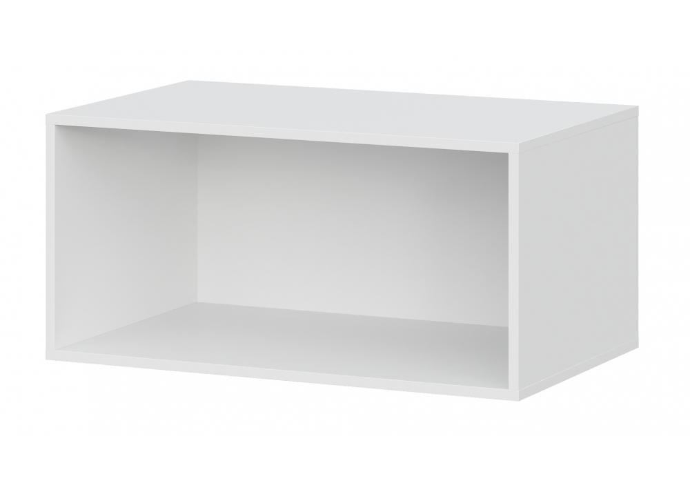 фото шкаф комплектация 1 woodville даиго с антресолью белый текстурный 676147 | 220svet.ru