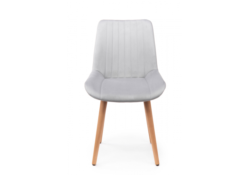 фото стул деревянный вращающийся woodville седа 360 светло-серый (zd 960) / светлое дерево np 632375 | 220svet.ru