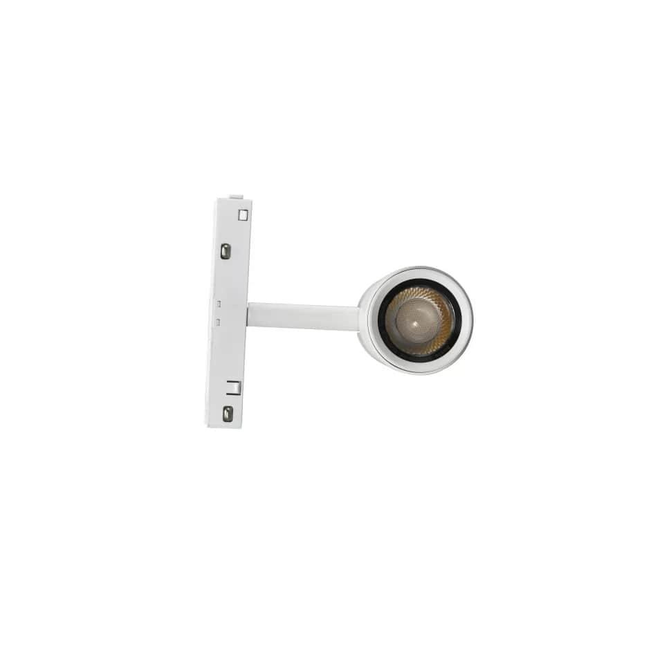 фото трековый магнитный светодиодный светильник iledex technical vision zoom 4822-020-d47-10w-10/60dg-4000k-wh | 220svet.ru