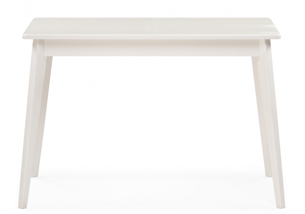 фото стол деревянный раскладной 110(140)х68х75 woodville улаинс прямоугольный слоновая кость 618725 | 220svet.ru