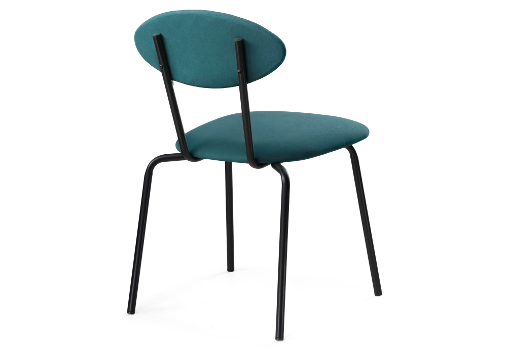 фото стул woodville мареон катания ментол / черный матовый 510614 | 220svet.ru