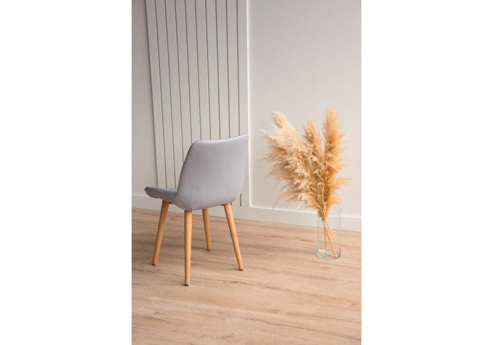 фото стул деревянный woodville седа светло-серый (zd 960) / светлое дерево 632369 | 220svet.ru