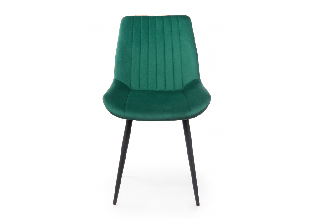 фото стул на металлокаркасе woodville седа зеленый (zd 667) / черный 632422 | 220svet.ru