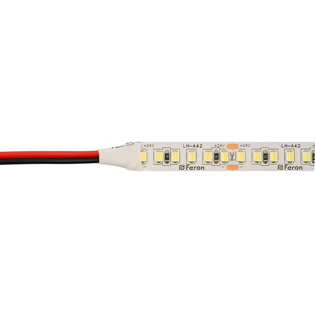 фото светодиодная лента feron 16w/m 180led/m 2835smd 3000к 30m ls502 53089 | 220svet.ru