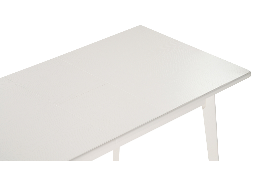 фото стол деревянный раскладной 110(140)х68х75 woodville улаинс прямоугольный слоновая кость 618725 | 220svet.ru