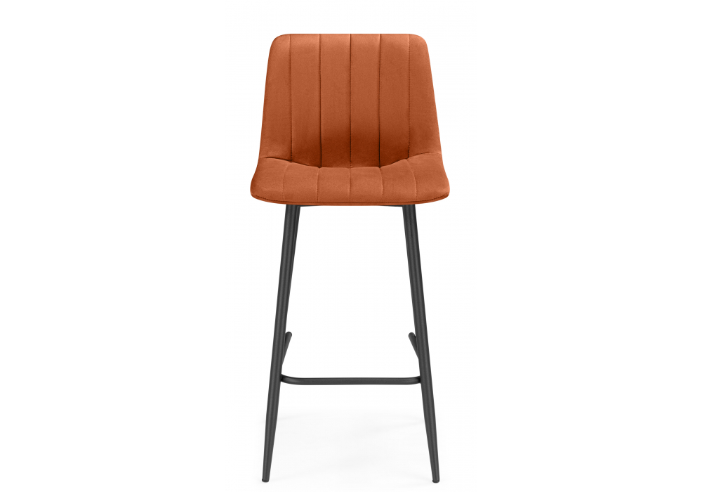 фото барный стул woodville дани мини терракотовый / черный 632323 | 220svet.ru