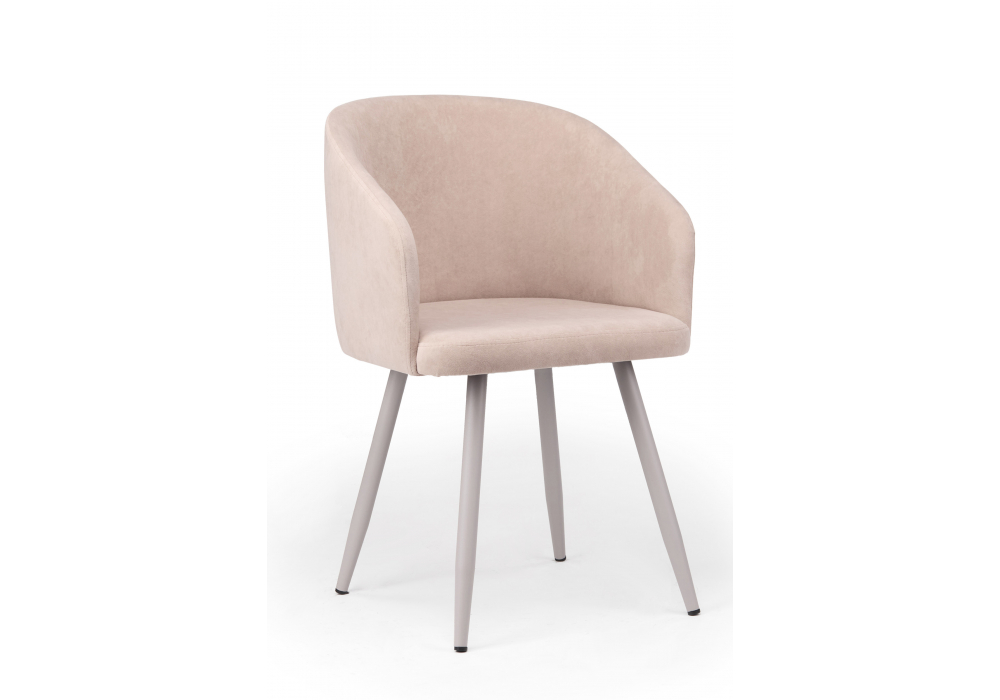 фото стул поворотный на металлокаркасе woodville монер 360 латте (glory 10) / серый 632658 | 220svet.ru