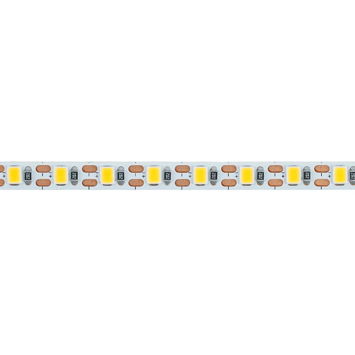 фото светодиодная лента feron 11w/m 120led/m 2835smd 3000к 5m свободный рез ls505 53054 | 220svet.ru