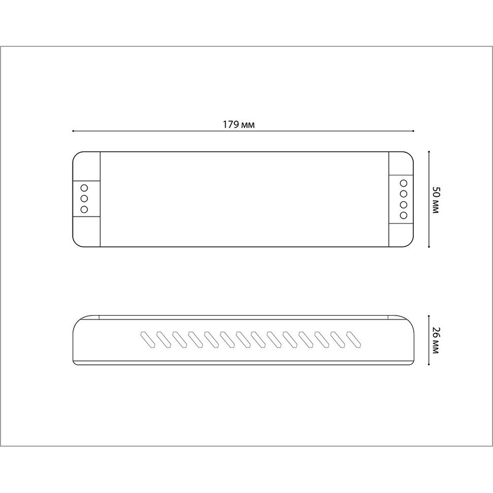 фото блок питания для светодиодной ленты italline m04-514 ita-24v-200w | 220svet.ru