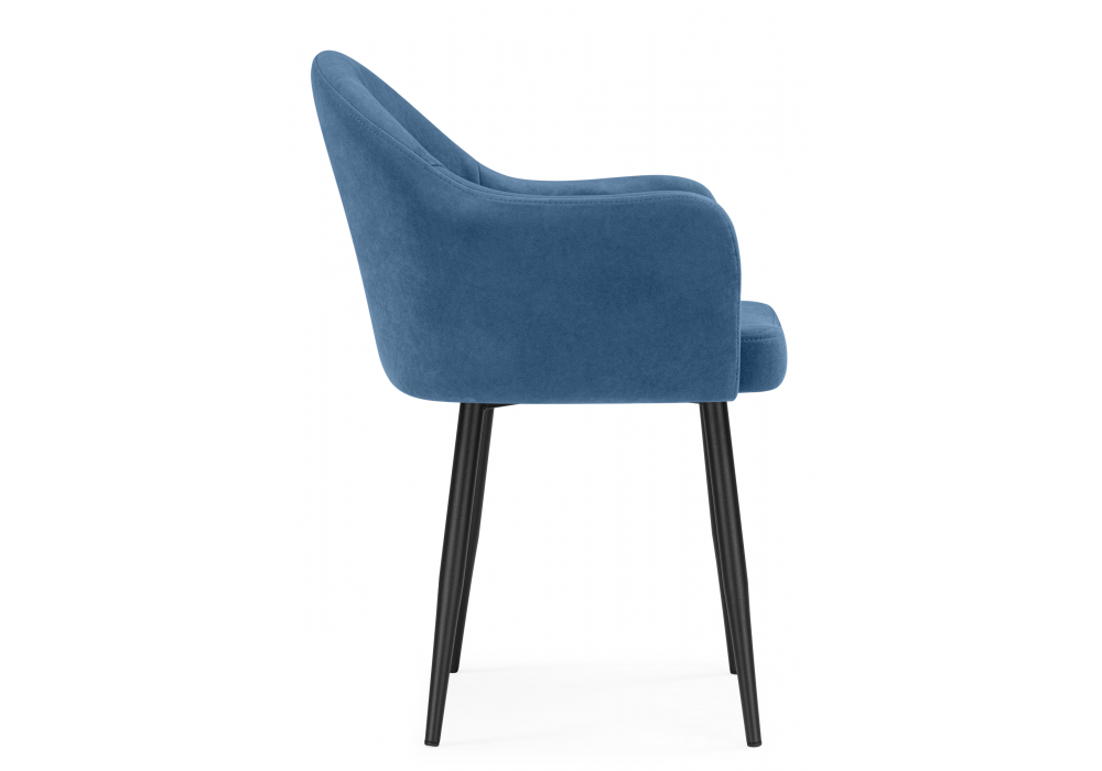 фото стул на металлокаркасе woodville морено marseille 30 / черный 622995 | 220svet.ru