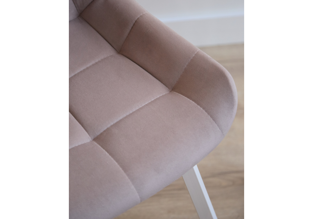 фото стул на металлокаркасе woodville челси п латте (zd 290) / белый np 632486 | 220svet.ru