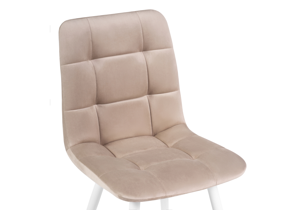 фото стул woodville чилли к бежевый / белый 502054 | 220svet.ru
