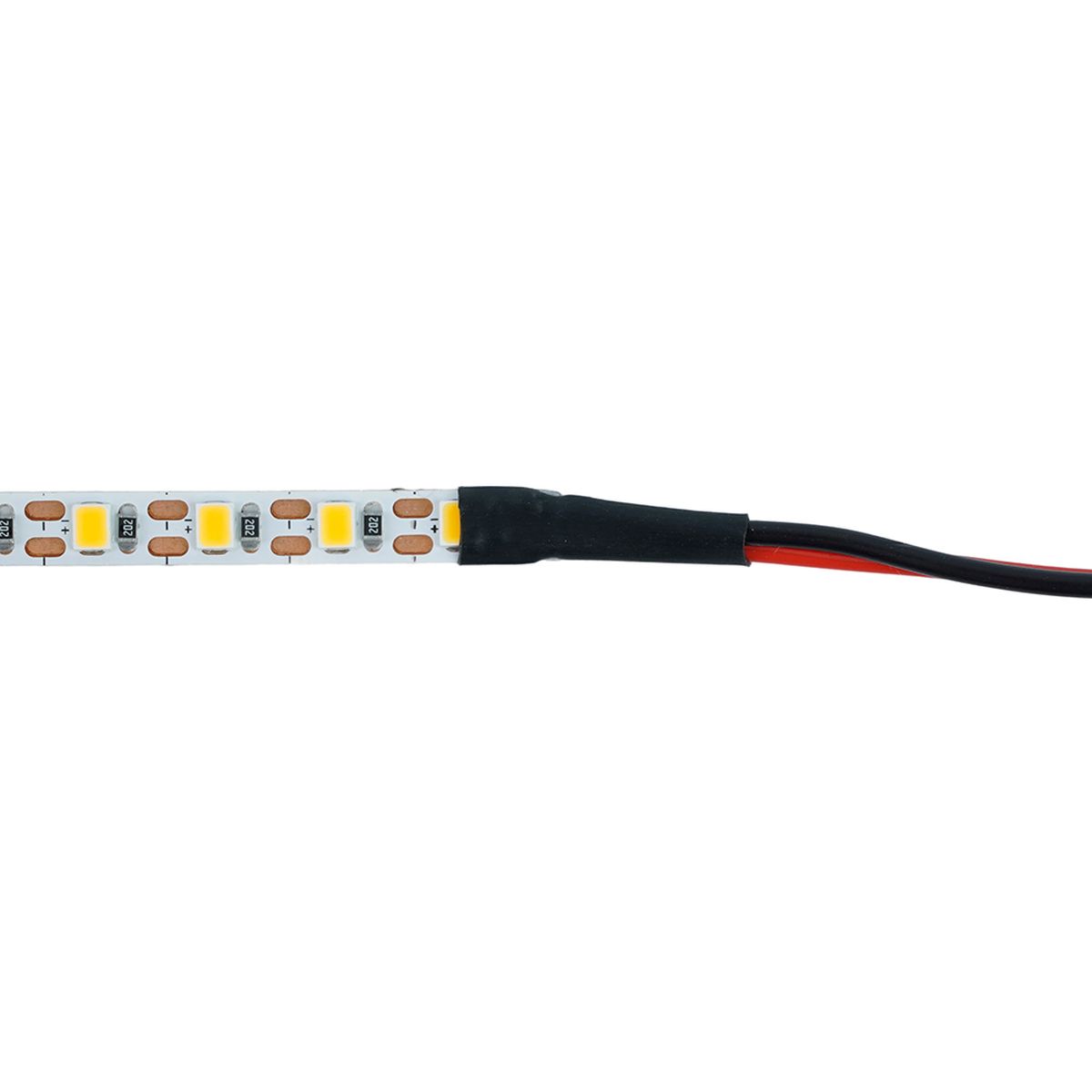 фото светодиодная лента feron 11w/m 120led/m 2835smd 3000к 5m свободный рез ls505 53054 | 220svet.ru