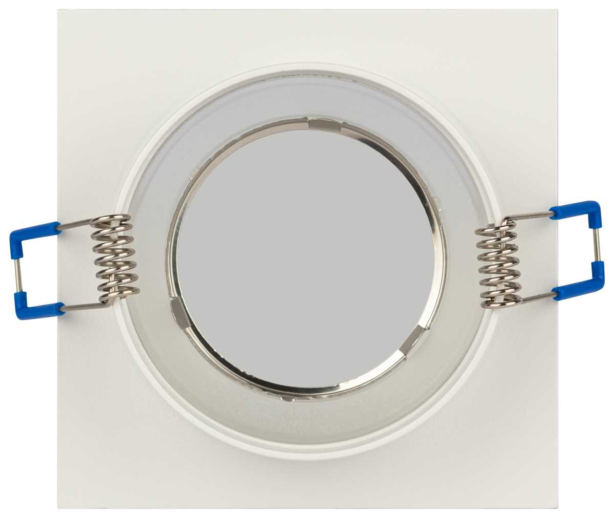 фото светильник встраиваемый декоративный эра dk108 wh под лампу mr16 gu5.3 белый б0058398 | 220svet.ru