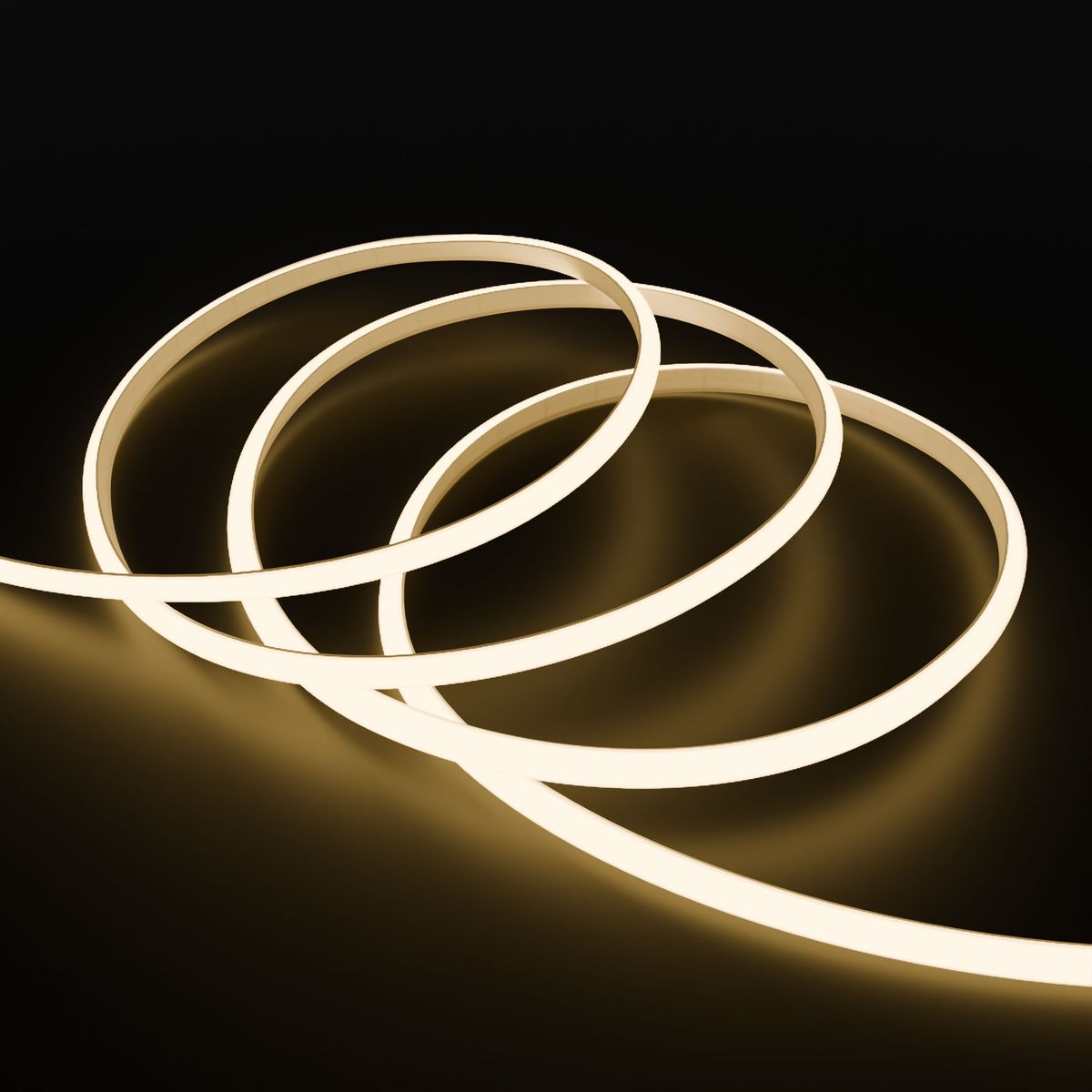 фото влагозащищенная лента для бани и сауны ogm 14,4w/m 180led/m 2835smd теплый белый 5m lse-297 | 220svet.ru