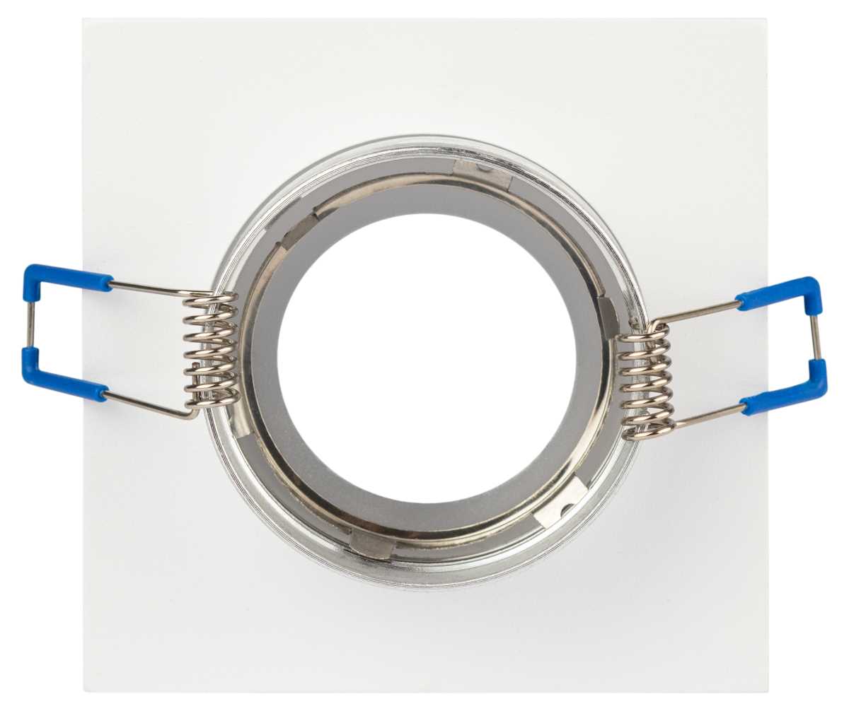 фото светильник встраиваемый декоративный эра dk96 wh под лампу mr16 gu5.3 белый б0055593 | 220svet.ru