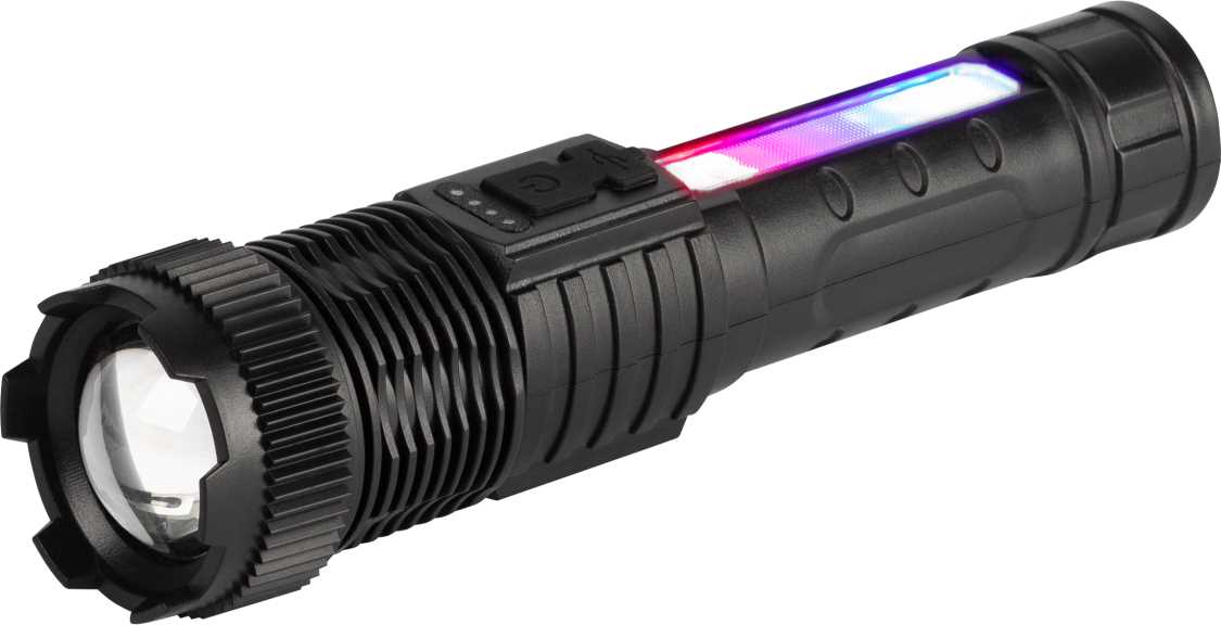 фото светодиодный фонарь эра ua-402 универсальный аккумуляторный 5 вт led + 5 вт cob zoom 6 режимов маячок клипса usb type c б0069804 | 220svet.ru