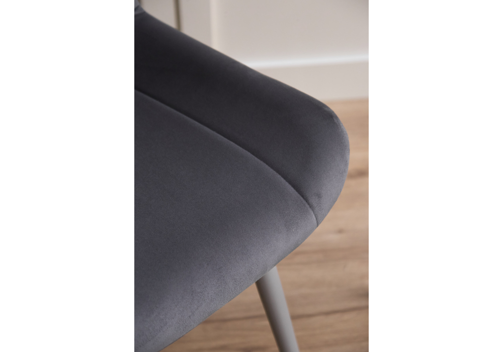 фото стул на металлокаркасе woodville седа темно-серый (zd 995) / серый np 632385 | 220svet.ru