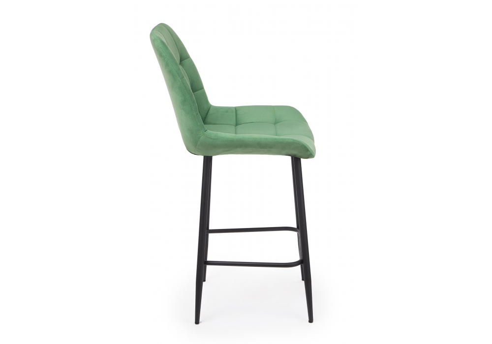 фото барный стул поворотный woodville челси 360 фисташковый (zd 651) / черный np 632571 | 220svet.ru