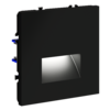 Миниатюра фото подсветка светодиодная встраиваемая voltum s70 voltum s70 vls070608 (черный матовый) | 220svet.ru