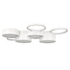 Миниатюра фото потолочный светильник loft it pin 10317/7 white | 220svet.ru