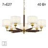 Миниатюра фото подвесная люстра citilux sherman cl436172 | 220svet.ru